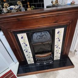 fire surround plus electric fire