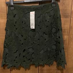 Brand new khaki skirt from F&F

Collection only from Lowton, however, happy to discuss p&p

Please check out my other items. Most clothing is brand new with tags.

Thanks

Kate