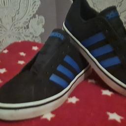 Adidas trainers no laces Brill condition when once