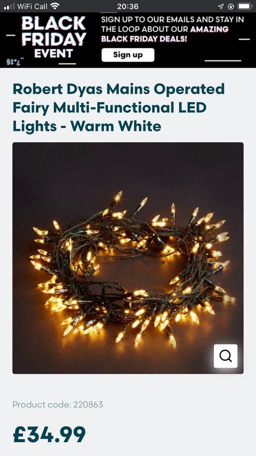 Buy & Sell West London Hounslow - Photos for Robert Dyas 400 warm white LED Fairy lights