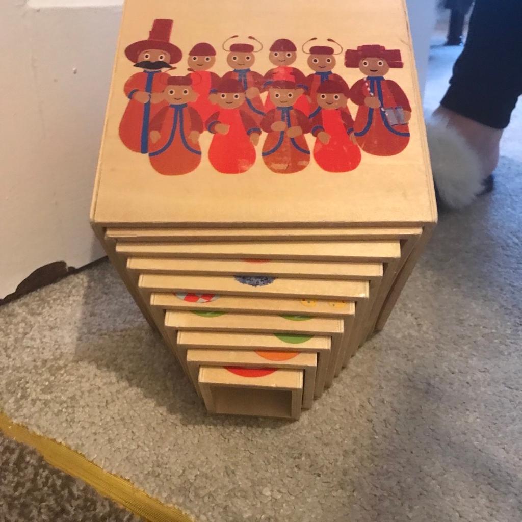 Children’s in the night garden stacking boxes in B70 Sandwell for £10. ...