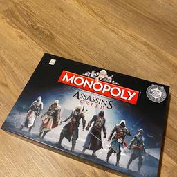 Verkaufe ein wenig benutztes Monopoly von Assassins Creed

Alles vollständig
