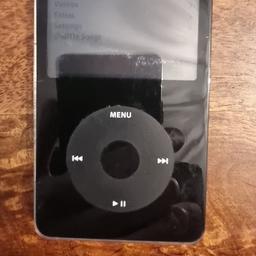 ipod classic 80gb supports video.
sync cable included.
can hold over 20,000 tracks
ill throw in some headphones as well
no timewasters please serious offers only.