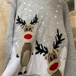 New collection Sheldon. B26 3aj Christmas jumper arm pit to arm pit 20 inch