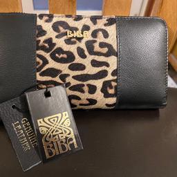 Leather Purse with leopard insert
RRP £59.00