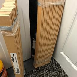 From ikea brand new. 70 cm x 200 cm
I have 2 sets of these.. ikea selling for £15 each
£10 EACH and saves you the hassle of visiting ikea.

17 layer-glued slats adjust to your body weight and increase the suppleness of the mattress.