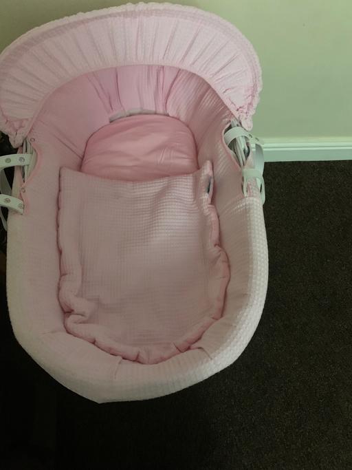 Buy & Sell West Midlands Birmingham - Photos for Moses basket with rocking stand