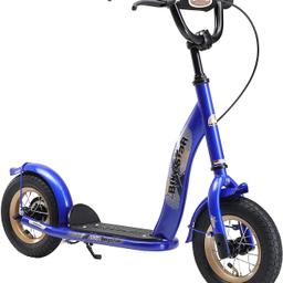 BIKESTAR Kick Scooter with brakes, mudguard and air tires for Kids 5 year old | Classic Edition with Alloy Wheels 10 Inch |