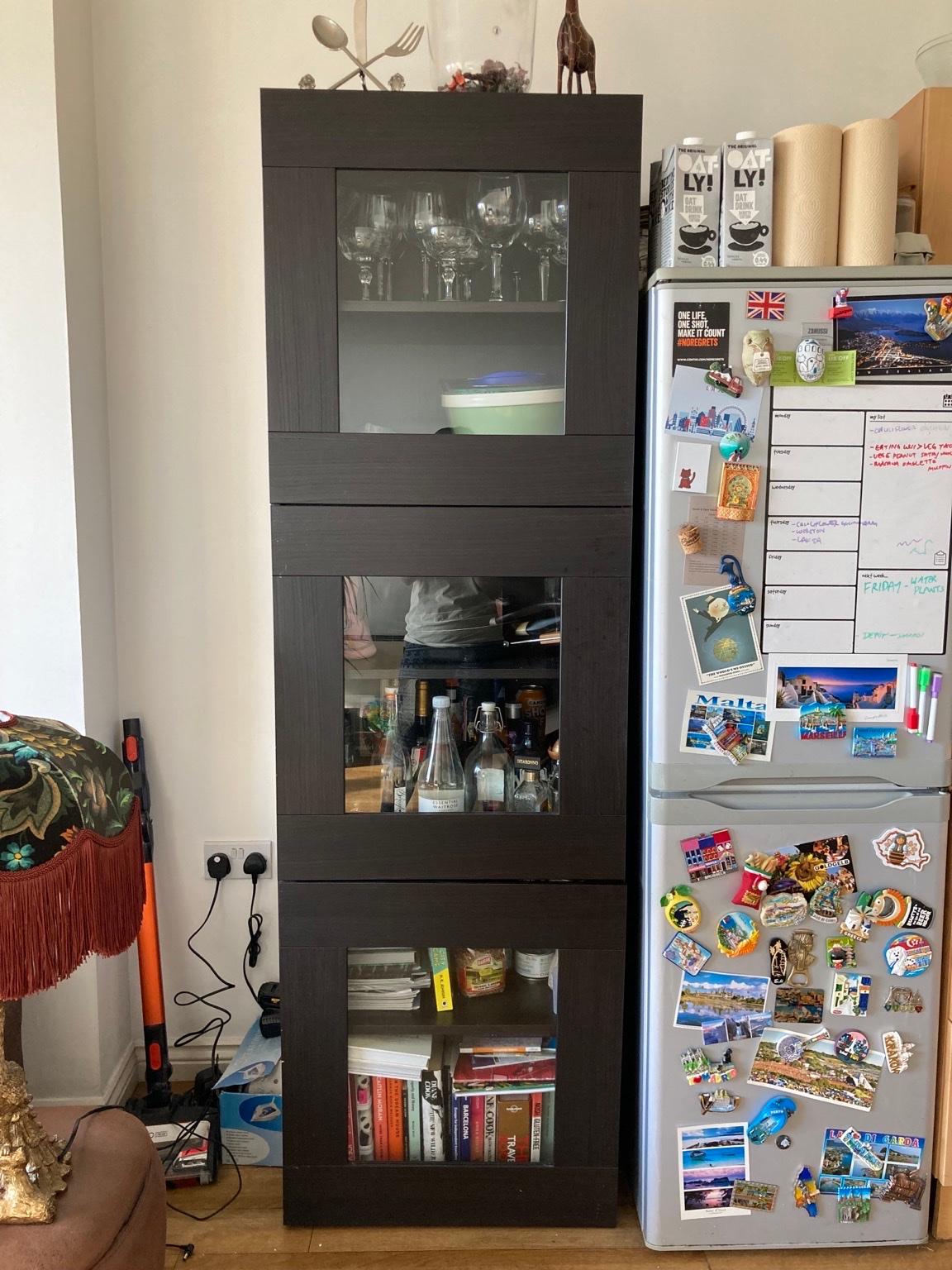 Ikea Besta Tall Cabinet with Vara glass door in E8 London für 25,00 ...