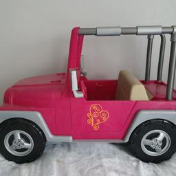 Our generation jeep in Excellent condition has been played with a handful of times looking £20


Collection is from romford near the dogs


Over the next few days I will be adding other our generation and designer friends items
