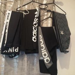 New with tags.
Gym bundle leggings size small will fit a size 8-10.
£17 for the lot 