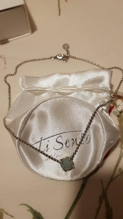 Buy & Sell South Yorkshire Sheffield - Photos for silver chain and stone pendant