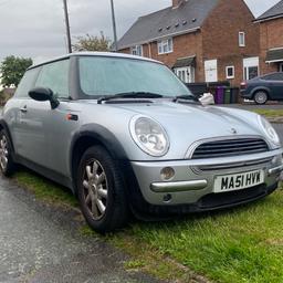 car is breaking 
there is a roof leak and a minor oil leak 
car is sorn 
has had new exhaust system fitted , and new clutch but no paperwork for it. air bag light recently come on too.
car just needs attention and time as engine runs sweet. 
133k 2001