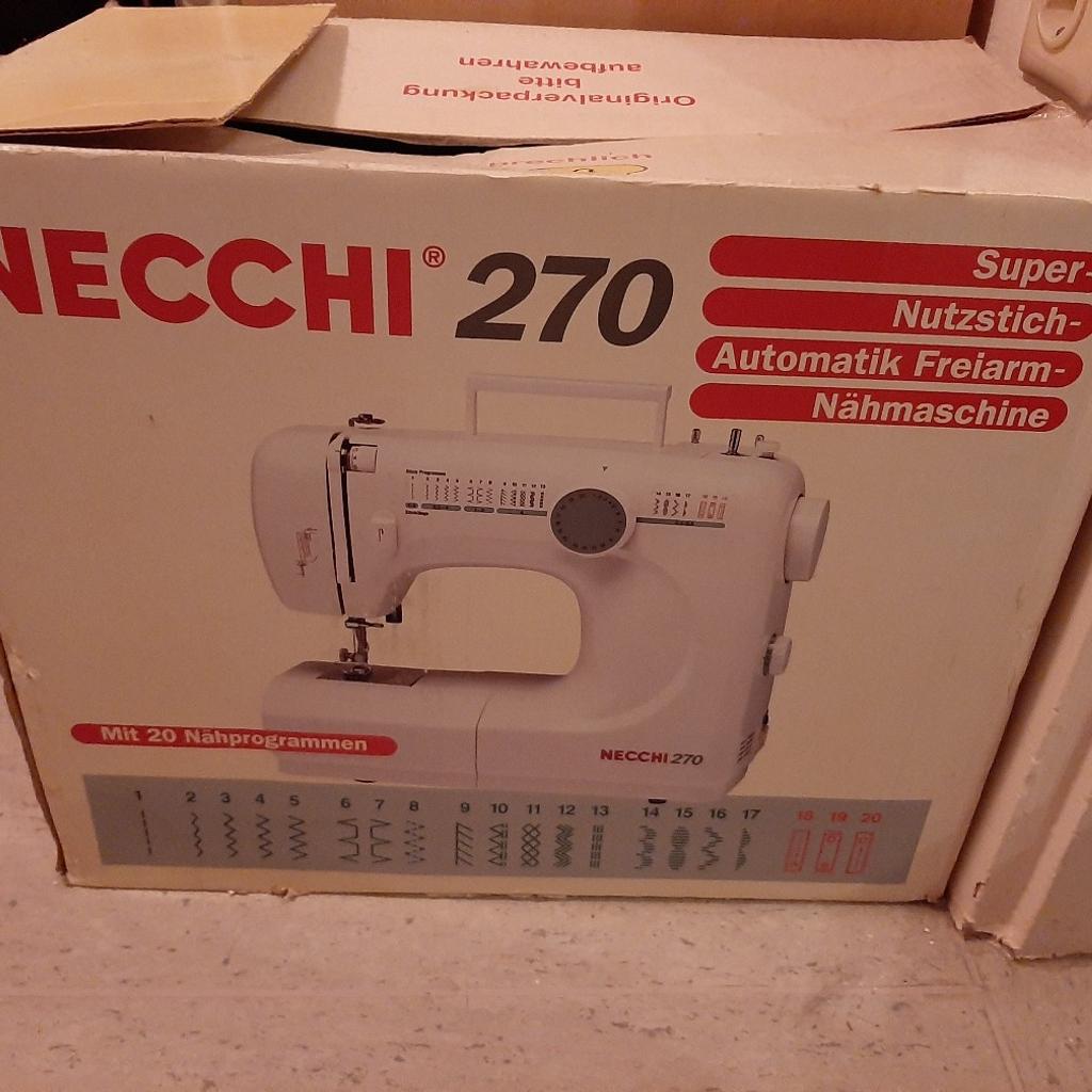 Nähmaschine Necchi 270 in 90766 Fürth für € 40,00 zum Verkauf | Shpock AT