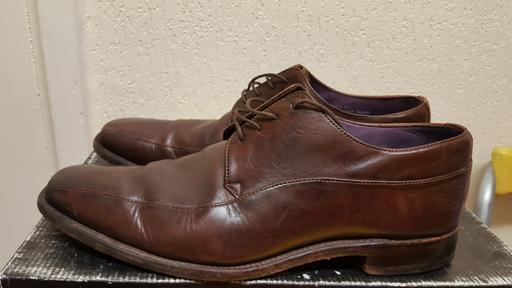 Buy & Sell Greater Manchester Manchester - Photos for Design Loake England Brown Leather Shoes 8