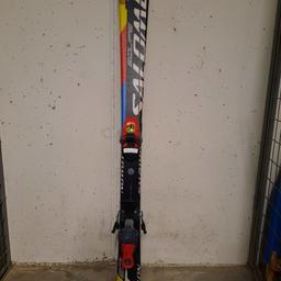 Salomon Equipe-T Ski
inklusive Bindung
120 cm
inklusive Atomic Skistöcke 95 cm
guter gebrauchter Zustand
