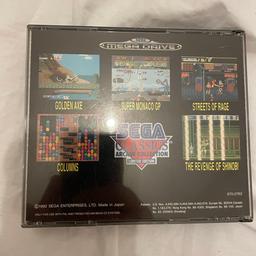 Excellent retro game including a collection of Sega games for the Mega CD. 
There is a crack on the front of the case as shown on pictures. 

Collection from shafton (S72) or can post / deliver for cost