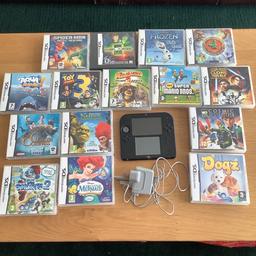 Nintendo 2ds, mix of games and charger.

All working and any additional games found not in cases etc will be included as we have clear up.

Please note all funds raised will be collected by my children and donated directly to charity, my children are having a clear out so please look at other toys that might be of interest. 

Thanks!

Collection only. (Hemel Hempstead HP3)
