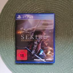 Verkauft wird das Spiel Sekiro: Shadows Die Twice für die PS4 im vollfunktionsfähigen
 Zustand.

Inklusive Versand!

Kein Rücktausch oder sonstiges, da Privatkauf.