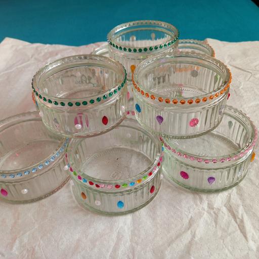 Buy & Sell South East London Rye Lane - South East London - Photos for 10 Decorated Glass Candles Holders