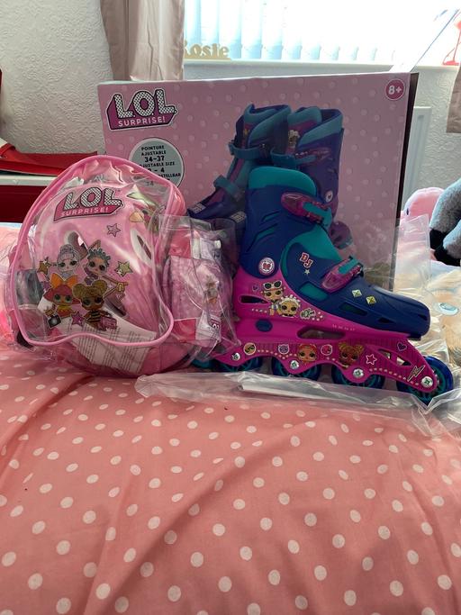 Buy & Sell South Yorkshire Doncaster - Photos for Lol in-line skates and helmet set