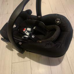 Gently used baby car seat, collection only