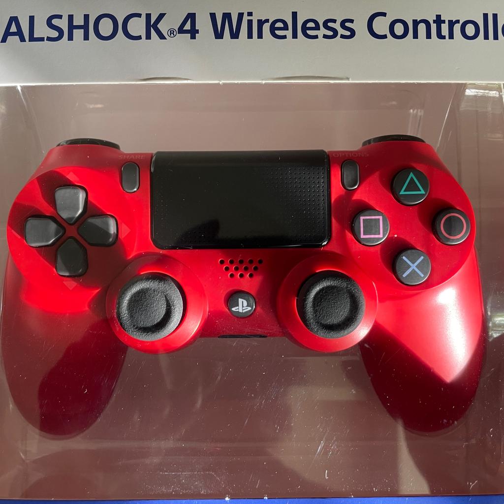 Sony PS4 4 V2 Wireless Controller Magma Red in N9 Enfield for £40.00
