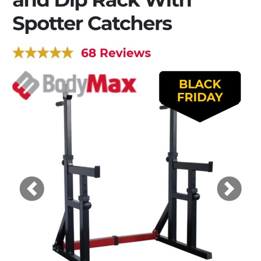 bodymax sqaut rack dip station n catchers in WV10 Wolverhampton für 50 ...