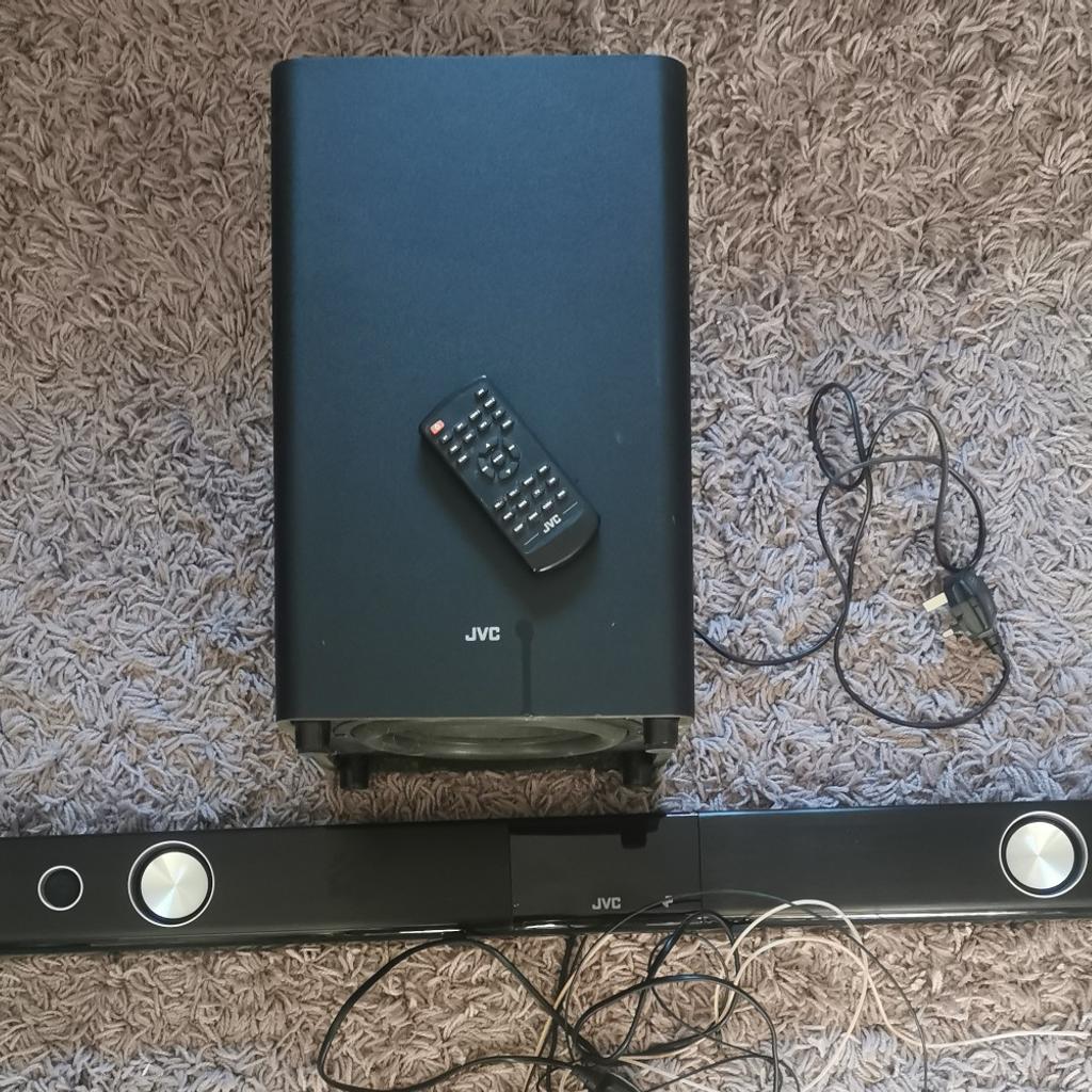 jvc soundbar and subwoofer in CV10 Nuneaton and Bedworth for £30.00 for