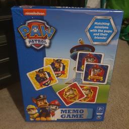 Paw patrol pairs game good condition
