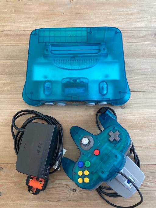 Buy & Sell Cambridgeshire Huntingdonshire - Photos for Nintendo 64 Game Console (incl 9 games)