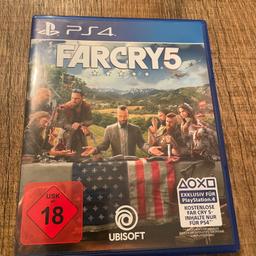 Verkaufe mein Far Cry 5 (Disk Version) für Playstation 4. Sehr guter Zustand. Gerne per Abholung oder Versand. Hierbei trägt der Käufer die Versandkosten.