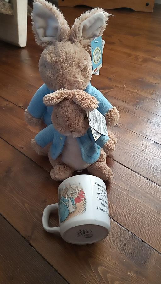 Buy & Sell West Midlands Sandwell - Photos for 2xPeter rabbits& child's mug