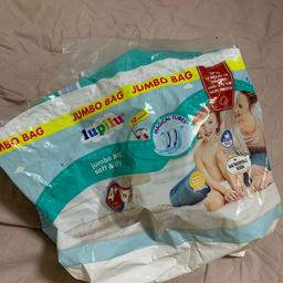 Half a bag of nappies, completely brand new & unused. 

Can collect for free