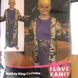 Boys age 6 to 8 years Fancy dress costume nativity King costume Brand-new never been opened pick up Eltham