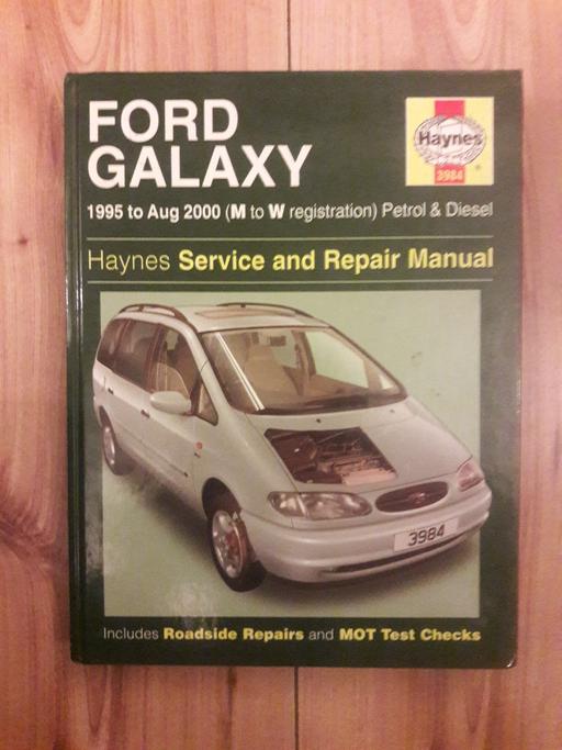 Buy & Sell Kent Medway - Kent - Photos for Haynes Manual Ford Galaxy 1995 To Aug 2000 (M