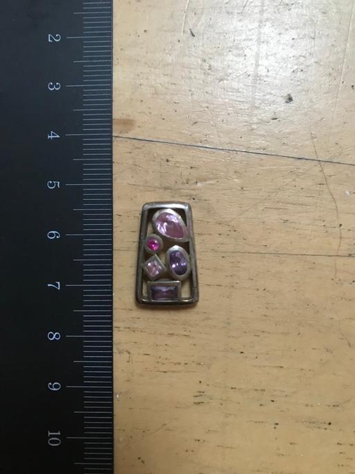 Buy & Sell West London Acton - West London - Photos for silver plated pendant pink purple