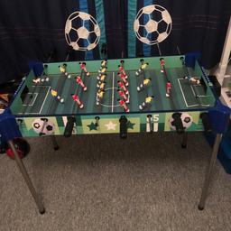 Football table hardly played with just sat in my sons bedroom.