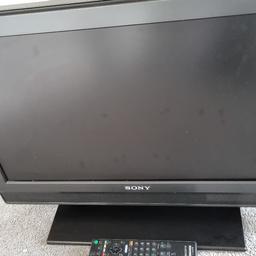 sony Bravia Lcd television, perfect working condition, comes with stand and remote control , was in the kids room connected to sky, only selling as got them a slightly bigger TV
has 2 hdmi sockets 2 start and Av connections