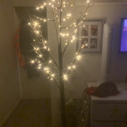 Good condition. Warm twig tree.
Changed to a cool white. 
Also have box
Collection only