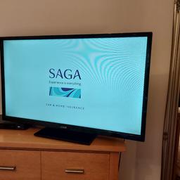 32 inch Smart tv with built in dvd like new