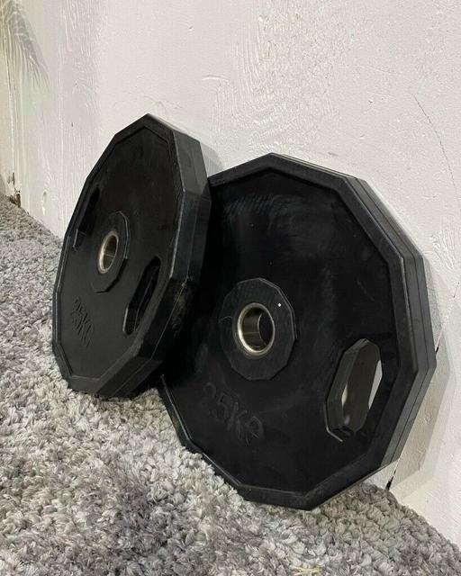 Buy & Sell West Midlands Coventry - Photos for 25kg Rubber Weight Plates - x2 plates