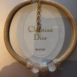 Disponibile collier Dior vintage con scatola pari al nuovo chiedere per info