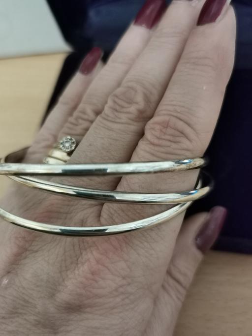 Buy & Sell West Midlands Birmingham - Photos for silver triple metal bracelet and ring set