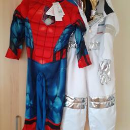 both new/immaculate condition 
smoke and pet free 
spider man lights up on chest
astronauts with gloves and hat