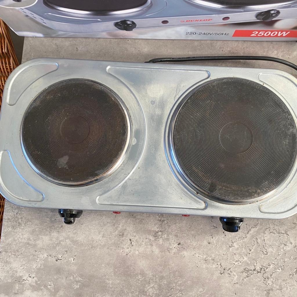 Dunlop 2 Ring Mini Hob Hot Plate (@ NW11) in W10 Chelsea for £9.00 for ...