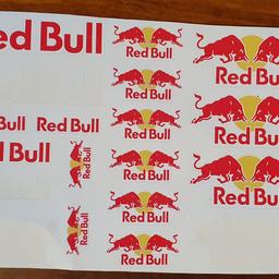 Verkaufe einen Bogen Red Bull Aufkleber
ca 21 x 30 cm
Abholung in Henndorf od Braunau möglich
Versand zzgl 3€ Versandkosten