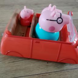 peppa pig car, the characters are fixed and can't be removed. in a good used condition

collection only.

please see my other baby and toddler items.