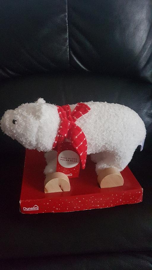 Buy & Sell Leicestershire Oadby and Wigston - Photos for New pull along plush polar bear