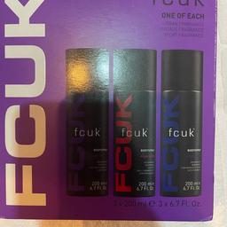 Brand new gift set 
Body spray’s 
Collection or can post